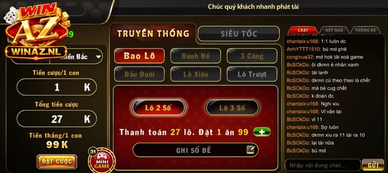 Lô Đề 1 Ăn 99 - Chốt Số Độc Đắc, Rinh Ngay Quà Khủng 3 Bảng kết quả được cập nhật siêu tốc, trả thưởng ngay lập tức